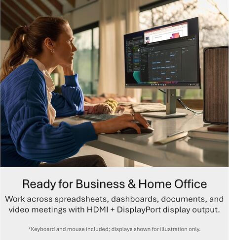 Customized HP OmniDesk Desktop Tower, Intel Core Ultra 7 265, 16GB-64GB DDR5 RAM, 1TB-2TB PCIe NVMe SSD, Dual Monitor Support, Win 11 Pro, Wired Keyboard & Mouse, WiFi 6 in Kuwait