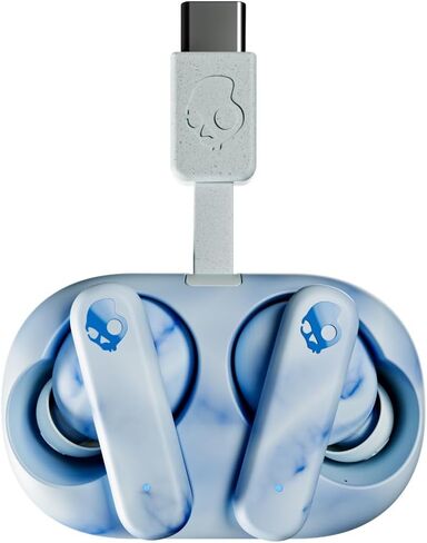 Skullcandy EcoBuds Sustainable Wireless in-Ear Bluetooth Earbuds - Glacier in Kuwait