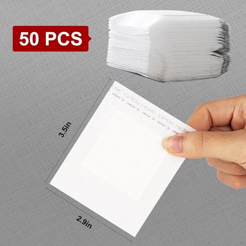 PARACITY 50Pcs Portable Coffee Filter Bag with Hanging Ear Design, Disposable Drip Coffee Filter Paper Bag single Serve, Pour Over Coffee Filter Compatible with a Wide Variety of Coffee Cups/Utensils in Kuwait