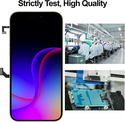 for iPhone 15 Plus LCD Screen Replacement with Earpiece Flex Cable in Kuwait