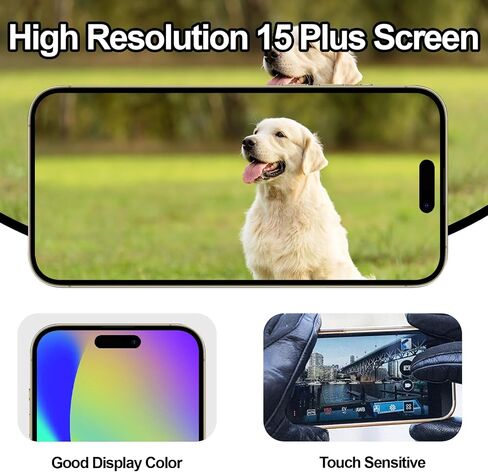 for iPhone 15 Plus LCD Screen Replacement with Earpiece Flex Cable in Kuwait