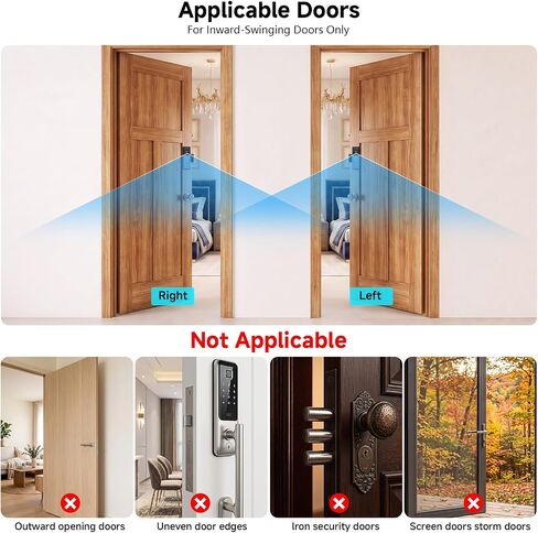 wochel Anti-Theft Door Mount for Ring Battery Doorbell/Plus/Pro (2026 Release), No Drill Adjustable Mounting Bracket for Ring Doorbell Pro, Fully Metal Doorbell Mount for Apartment, Rentals, Home in Saudi Arabia
