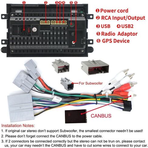 Car Stereo Radio for Ford F-250 F-350 Super Duty 2008 2009 2010 2011-2016 in Kuwait
