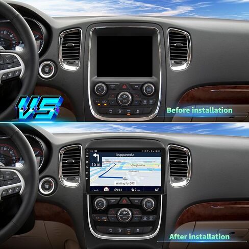 2+64G Car Stereo Radio for Dodge Durango 2014 2015 2016 2017 2018 2019 2020 in Saudi Arabia