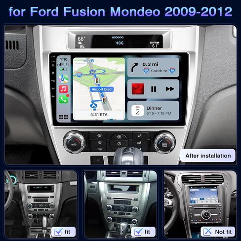 2+64G Car Radio Receiver for Ford Fusion 2009 2010 2011 2012 in Saudi Arabia