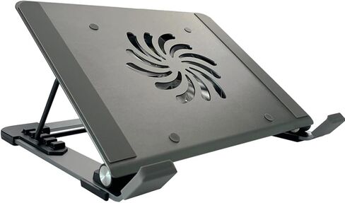 Laptop Cooling and Silent Fan Aluminum Alloy Base Bracket in Kuwait