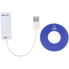 USB to RS485 RS422 Serial Adapter High Stability Anti Surge Functions for Industrial Equipment Lightweight 20cm White in Saudi Arabia