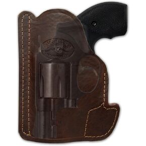 New Barsony Brown Leather Pocket Holster for 2", Snub-Nose .38 .357 Revolvers in Saudi Arabia