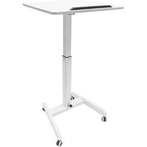 Mobile Lectern Laptop Workstation Height Adjustable Rolling Stand Tilting in Kuwait