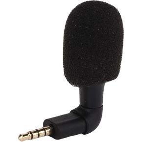 Zopsc Mini Directional 3.5mm Jack Microphone 360° Surround Sound, Portable Audio Mic for Smartphone, Video Recording, Voice Chat, Plug & Play in Saudi Arabia