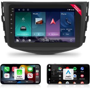 Car Radio Stereo for Toyota RAV4 2006-2012, CarPlay & Android Auto, 4+64GB in Kuwait