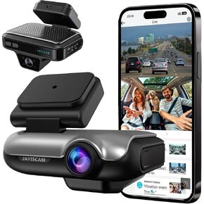 4K Dash Cam Front Inside,Car Camera 4G LTE Remote Live View,Car Security Camera GPS Tracking,24 * 7 Parking Monitering/Night Vision/Voice Control/App Alerts/Cloud Storage(Without 64GB Card) in Saudi Arabia