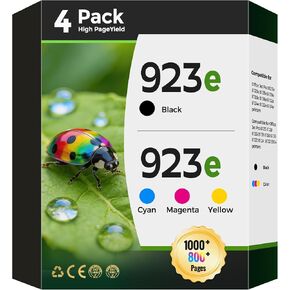 923 923e 923XL 4 Pack 8130e 8120e Ink Cartridges Compatible for HP 923e Ink in Saudi Arabia