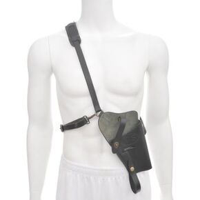 Black US M7 Shoulder Holster Leather Fits M1911, SIG 226, Beretta 92, G 19 in Saudi Arabia