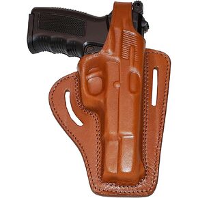 Browning HP Leather Holster, 2 Slot Pancake OWB Leather Holster Thumb Break Right Hand Handmade! in Kuwait