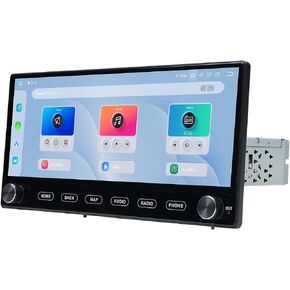 Dasaita 12.3" Single Din Car Stereo with Dual Knob Head Unit in Saudi Arabia