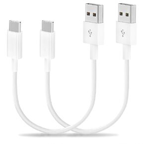 [Apple MFi Certified] Short iPhone 17 16 Charge Cable, 8inch 2Pack USB A to Type-C Cable Fast Charging High Speed Data Sync Transfer Cord for iPhone 17/16/15 Pro iPad/Airpods/Galaxy/Power Bank/CarPaly in Kuwait
