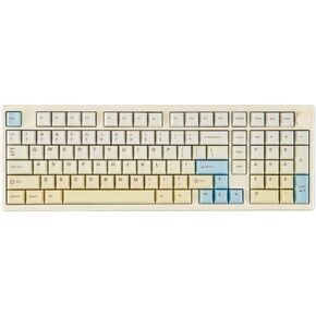 Keyboard Compatible with Galaxy100 Lite QMK VIA 96 Percent ANSI US Layout Gasket Hot Swap Wired 2 4GHz BT Wireless 1800 Aluminum Mechanical(Black) in Saudi Arabia
