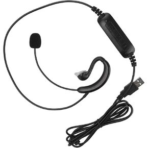 USB Ear Hook Headset with OneKey Mute for PC in Kuwait