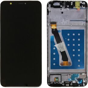 Replacement Compatible with Huawei P Smart (Black with Frame) LCD Display Touch Screen Digitizer Assembly with Repair Tools in Saudi Arabia
