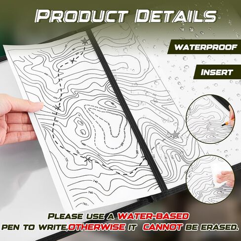 Battle Briefing Board 9 x 12 Inch Black Clear Plastic Grunt Board for Ibolc, Opord Brief, Army Strategy Office Meetings in Saudi Arabia