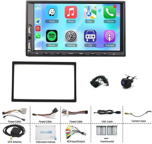 2+32G Android 13 Car Stereo for Ford Windstar 1999-2003 with CarPlay Android Auto, 7 Inch Touchscreen Car Radio Player Audio Receivers Head Unit with GPS Navigation Mirror Link Split Screen FM RDS SWC in Saudi Arabia