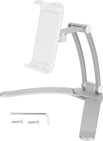Adjustable Tablet Stand Wall Desk Mount Holder for IP ad Kindle Nexus Galaxy Portable Folding Design for Work and Study in Kuwait
