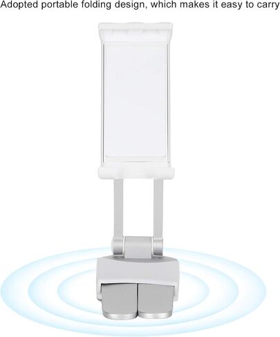 Adjustable Tablet Stand Wall Desk Mount Holder for IP ad Kindle Nexus Galaxy Portable Folding Design for Work and Study in Kuwait