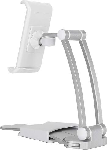 Adjustable Tablet Stand Wall Desk Mount Holder for IP ad Kindle Nexus Galaxy Portable Folding Design for Work and Study in Kuwait