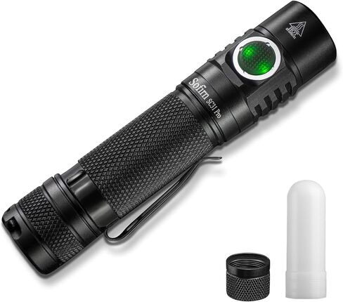sofirn SC31 Pro EDC Flashlight 2000 Lumens, Diffuser, Magnetic Tailcap in Saudi Arabia