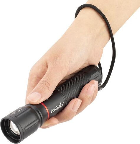 ALONEFIRE X107 10W Rechargeable LED Flashlight, USB-C 5-Mode Zoomable Torch in Saudi Arabia