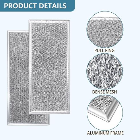 ME18H704SFS Microwave Grease Filters Fit for Samsung 5-7/8" x 13-3/8" in Saudi Arabia
