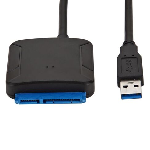 Homoyoyo USB 3.0 to Serial Ata Adapter Cable for 3.5 Inch Hard Drive, Plug and Play Hard Drive Data Cable with 12v 2a Power Supply, Lightweight and Easy to Carry for Laptop and External in Saudi Arabia