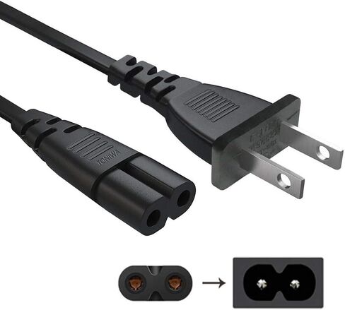 1 Foot Power Cord Compatible with Apple TV 1st, 2nd, 3rd, 4th, 5th Generation (4K), TV Replacement Power Cable in Saudi Arabia