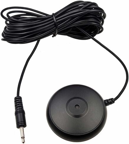 3.5mm Measurement Microphone for Audio Calibration Desktop Mic Accurate Speaker Level Tuning Tool Broad Receiver Compatibility Black Easy Setup for Home Theater Laptop and PC in Saudi Arabia