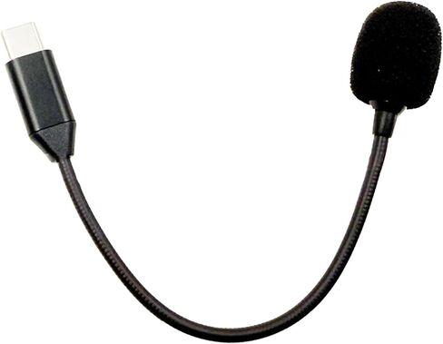 ميكروفون كمبيوتر USB C للهاتف اللوحي، ميكروفون مكثف متعدد الاتجاهات لإجراء المقابلات، فيديو بودكاست معدني معقوفة in Kuwait