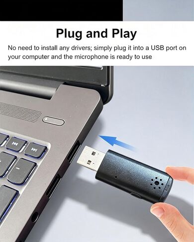 USB Microphone for Laptop & Desktop PC, with Touch Mute in Kuwait