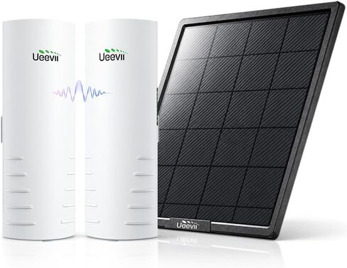 UeeVii 5.8G Point to Point Wireless Bridge Kit with Solar Panel CPE452 in Saudi Arabia
