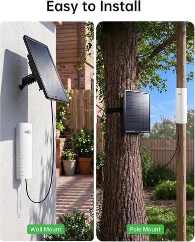 UeeVii 5.8G Point to Point Wireless Bridge Kit with Solar Panel CPE452 in Saudi Arabia