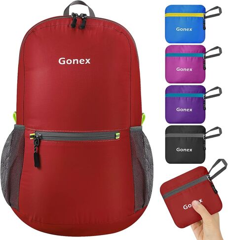 Gonex Packable Daypack Backpack 20L Lightweight Foldable Travel Bag in Kuwait