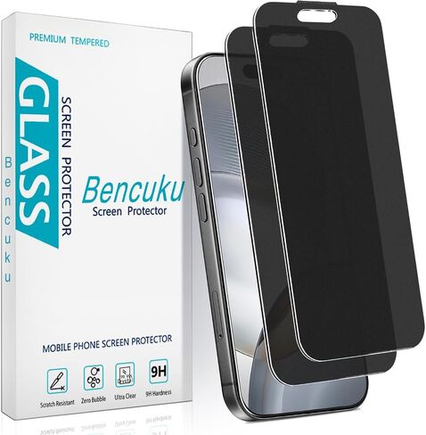 2 Pack Matte Privacy Screen Protector for iPhone 16 Pro Max in Saudi Arabia