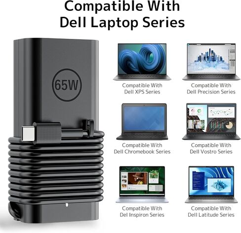 65W 45W Watt USB C Type C Laptop Charger for Dell Fast Charging AC Adapter in Kuwait