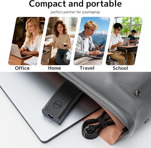 65W 45W Watt USB C Type C Laptop Charger for Dell Fast Charging AC Adapter in Kuwait