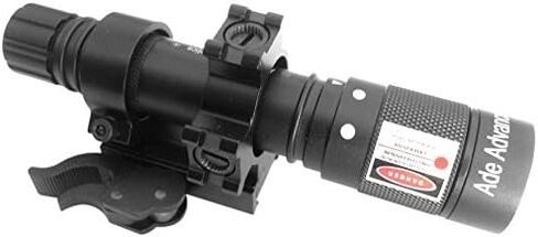 Ade Advanced Optics Class IIIA مصباح ليزر أخضر/مصباح صيد مع حامل سريع التحرير in Kuwait