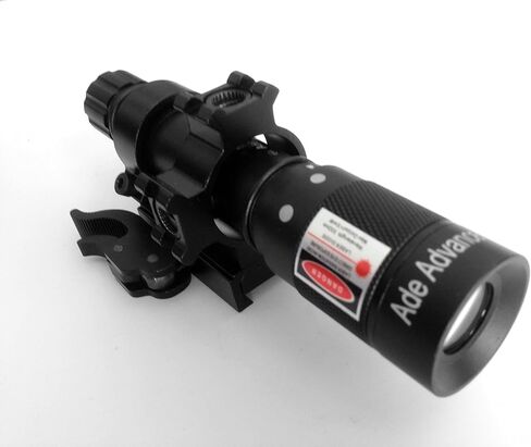 Ade Advanced Optics Class IIIA مصباح ليزر أخضر/مصباح صيد مع حامل سريع التحرير in Kuwait