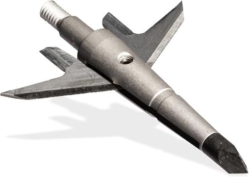 Swhacker #219 Crossbow Broadheads 100 Grain, 2-Blade Mechanical Expandable Broadhead, 1.75" Cut, Patented Two-Slice Technology, Precision Crossbow Hunting Broadheads, 3 Pack in Saudi Arabia