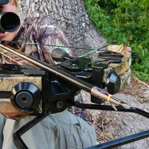 Swhacker #219 Crossbow Broadheads 100 Grain, 2-Blade Mechanical Expandable Broadhead, 1.75" Cut, Patented Two-Slice Technology, Precision Crossbow Hunting Broadheads, 3 Pack in Saudi Arabia