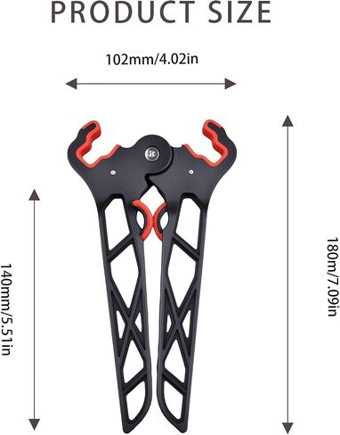 Heran Bow Stand for Compound Bow, Folding Compound Bow Stand Portable Bow Holder for Practice and Outdoor Shooting, Archery Accessories in Saudi Arabia
