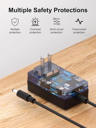 شاحن طاقة محول تيار متردد/تيار مستمر 15 فولت 3 أمبير لجهاز Turtlebox Gen 2 & Gen 3 in Kuwait