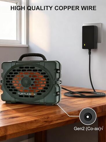 شاحن طاقة محول تيار متردد/تيار مستمر 15 فولت 3 أمبير لجهاز Turtlebox Gen 2 & Gen 3 in Kuwait